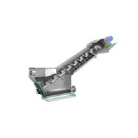 Industrial Screw Conveyor System - Frame Material: Stainless Steel