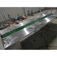 Stainless Steel Packing Conveyor - Color: Silver