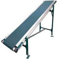 Blue & Gray Pvc Belt Conveyor