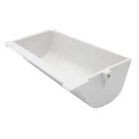 White Plastic Elevator Bucket - Application: Industrial