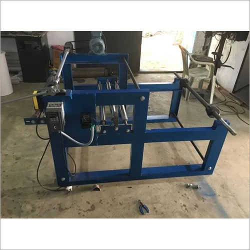 Blue Roll To Roll Winding Machine