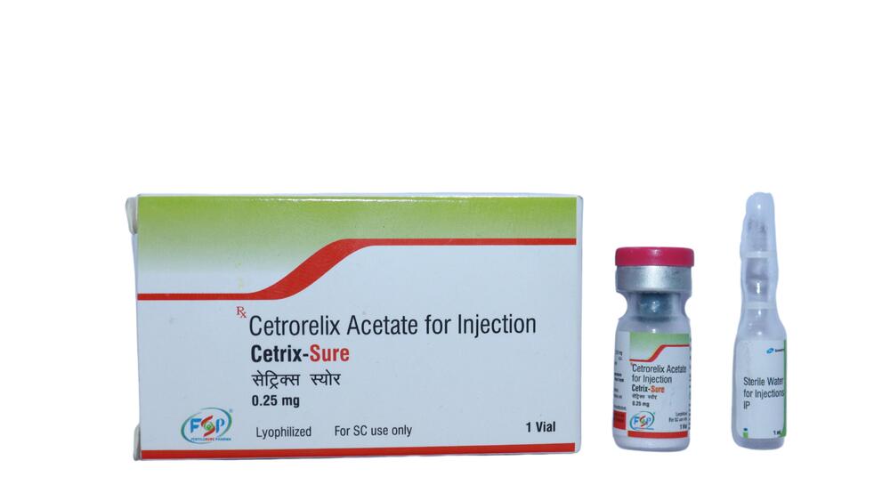 CETRIX SURE 0.25 MG (CETRORELIX ACETATE INJ.)