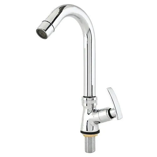 Silver Swan Neck Water Tap