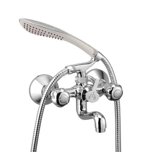 Silver Telephonic Wall Mixer