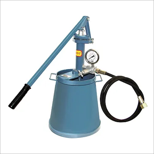 Manual Hydraulic Test Pump - Material: Mild Steel