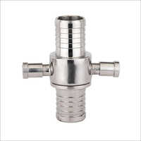 Fire Safety Coupling - Color: Silver