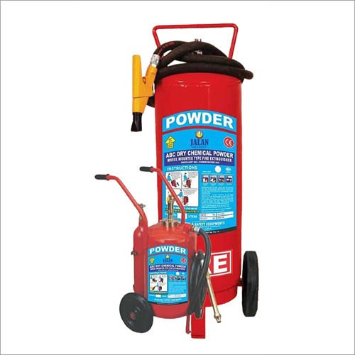 Trolley Mounted Dry Chemical Powder Fire Extinguisher