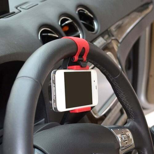 CAR STEERING WHEEL MOBILE HOLDER (6007)