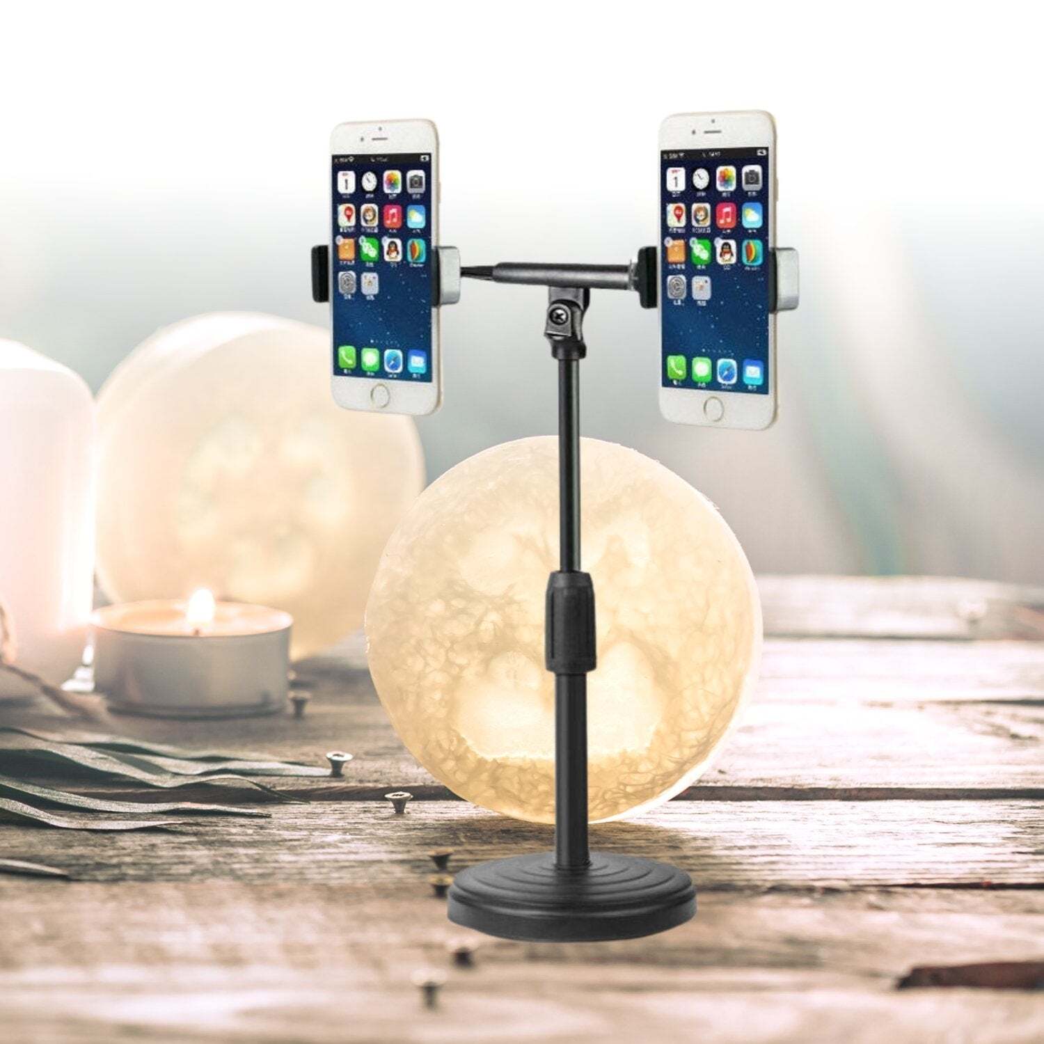 MOBILE PHONE STAND AND HOLDER FOR ONLINE CLASSES TABLE BED (6028)