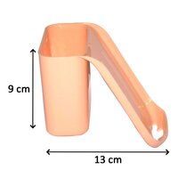 MULTIPURPOSE MOBILE PLASTIC STAND WALL MOUNTED (PACK OF 2PCS) (6090)