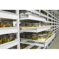 Commercial Drawer Type Storage System - Color: White