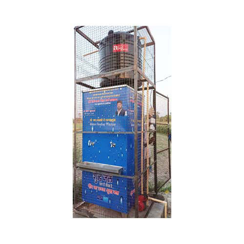 100 lph Water Vending Machine without coin and card Operator