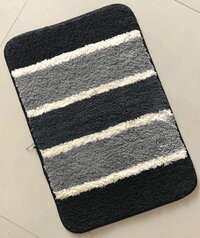 Stripe Pattern Bath Mat