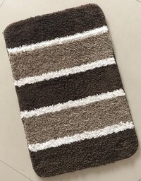 Stripe Pattern Bath Mat