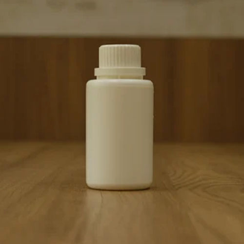 White Tablet Storage Plastic Bottle - Warranty: Yes