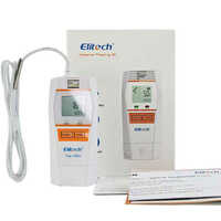 Tlog 100el Liquid Nitrogen Dry Ice Temperature Digital Data Logger - Measuring Range: -196â°c To +150â°c, 0.1â°c Resolution , Multi-use With 32000 Points Memory