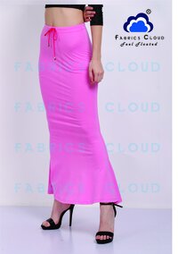 Saree Shapewear ( Nylon Spandex With Drawstring ) (Lotus Pink)