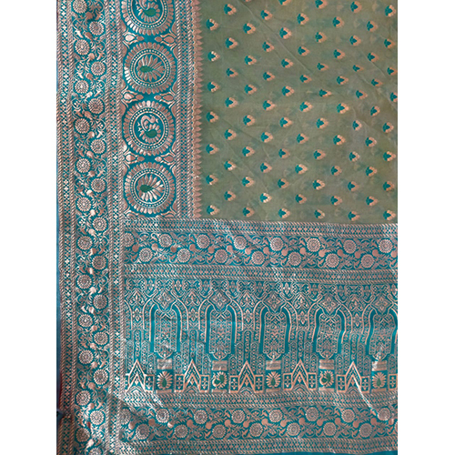 Sponge Cotton Dop Jari Weaving Soft Fabric - Cotton Material, Multicolor , Party Wear Design with Warranty Feature