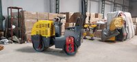 Ride On Double Drum Vibratory Roller