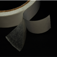 व्हाइट डबल साइड टिशू टेप रबर सॉल्वेंट आधारित