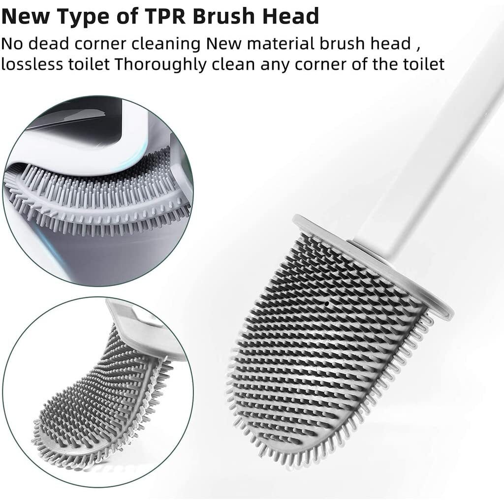 Slicon Toilet cleaning  Brush