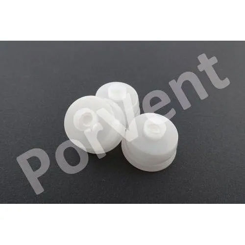 White 18mm Vented Plug