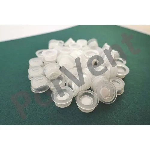 White PTFE Vented Plug