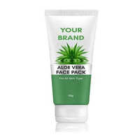 Aloe Vera Face Pack - 100% Herbal, Alcohol-free, Suitable For All Skin Types | Gentle, Smooth, Easy To Use, Skin Brightening, Organic, No Side Effects