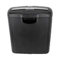 Micro Cut Paper Shredder - Durable Plastic Housing, Compact Size For Efficient Home Office Use | Superior Security With P-5 Shredding Capability