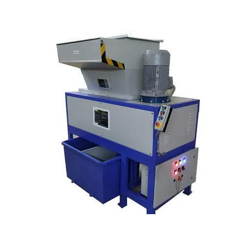 Blue Mono Carton Dual Shaft Shredder Machine