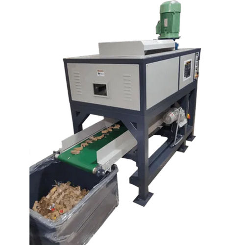 DS7507 Corrugated Box Shredder Machine with Conveyor Belt