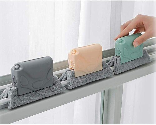 Window Groove Frame Cleaning Brush for All Corners Edges and Gaps Multicolor