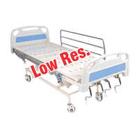 Mechanical Icu Bed - Metal, Foldable, Portable, Manual Adjustment | Essential Features For Patient Care In Intensive Settings, Durable Design, Trendelenburg Positions