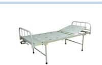 Semi Fowler Bed - Color: White