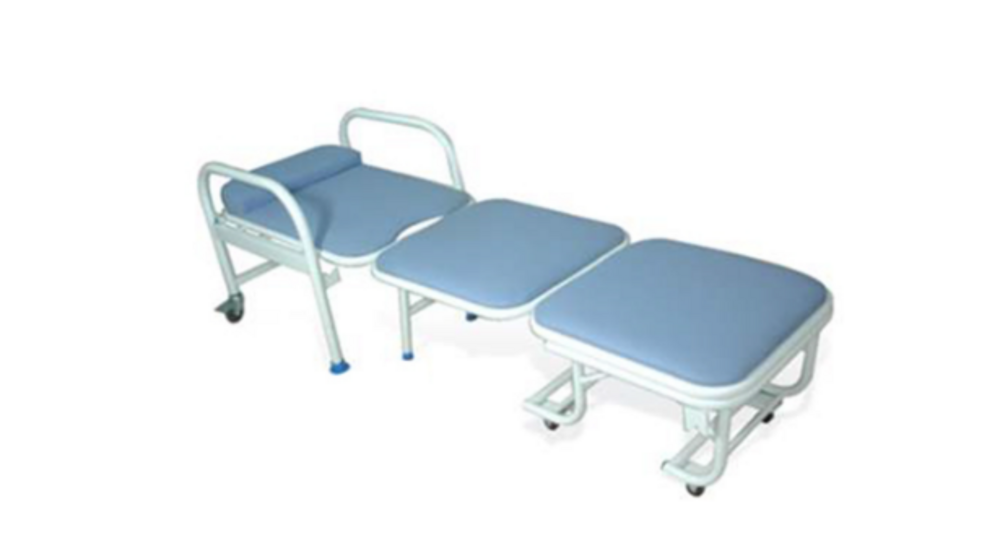 Attendant Bed - Color: Blue