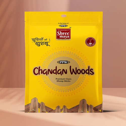 Chandan Woods Premium Class Dhoop Sticks - Eco-Friendly Incense Sticks , Aromatic Scents in Various Sizes for Enchanting Spaces
