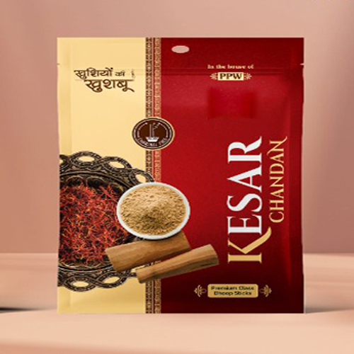 Kesar Premium Class Dhoop Sticks - Eco-Friendly Indian Incense , Different Sizes Available for Aromatic Experience