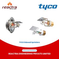 TYCO Sidewall Sprinklers - Chrome, Extended Coverage Horizontal Design, 5.6 & 8.0 K-Factor, Ideal for Light Hazard Environments, 16 ft x 24 ft Coverage
