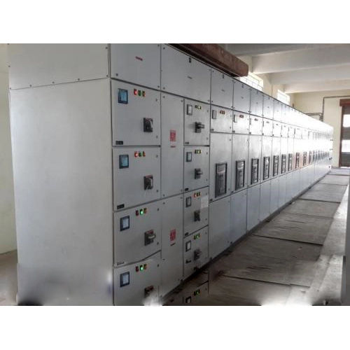 Power Control Center Panel - Mild Steel, GI Galvanized Finish | Durable Metal Electrical Box