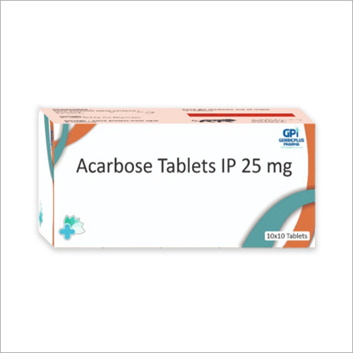 25 Mg Acarbose Ip Tablets