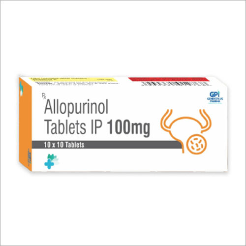 100 Mg Allopurinol Ip Tablets