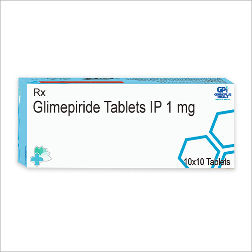 1mg Glimepiride Ip Tablets