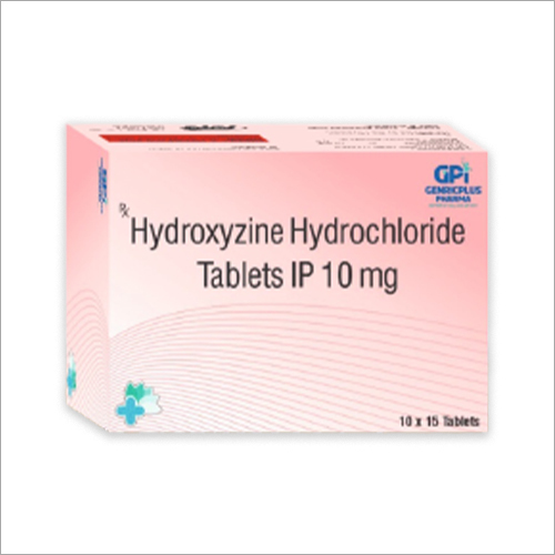 10 Mg Hydroxyzine Hydrochloride Ip Tablets
