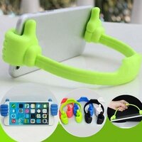 4 PC HAND SHAPE MOBILE STAND USED IN ALL KINDS OF PLACES INCLUDING HOUSEHOLD AND OFFICES AS A MOBILE SUPPORTING STAND (6132)
