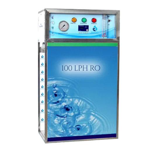 पूर्ण स्वचालित 100 एलपीएच आरओ वाटर प्लांट