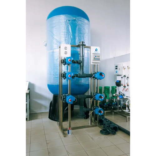Industrial Water Softener - Mild Steel, 220-380V Voltage | Borewell Water Source, Efficient Softening Solution