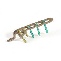 Silver 3.5 Mm Lcp Clavical Hook Plate Right And Left