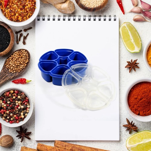 7 Section Spice Box