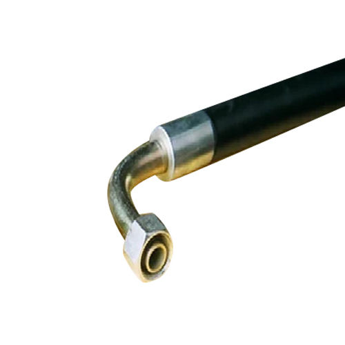 Black-Silver Atlas Copco Compressor Hose Pipe