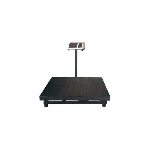 Black Heavy Duty Platform Weighing Scale